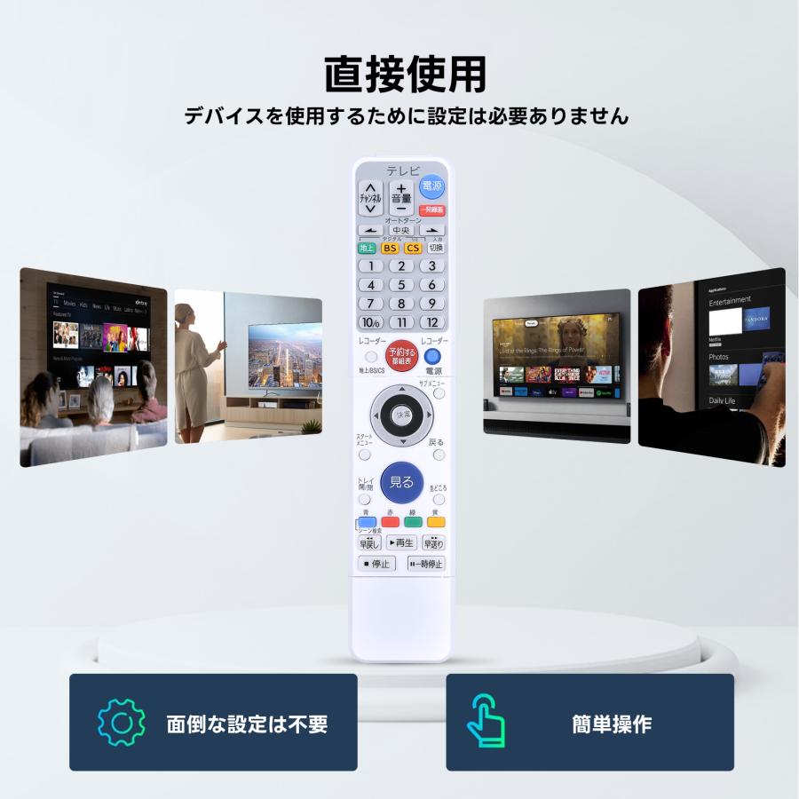 レコーダーリモコン RM-D29 for MITSUBISHI 三菱BDレコーダーリモコン