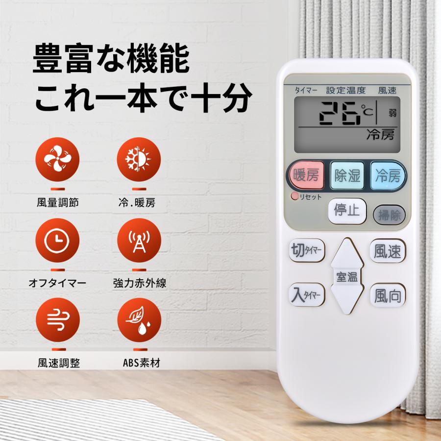 エアコンリモコン RAR-4E2 for HITACHI 日立リモコン 白くまくん