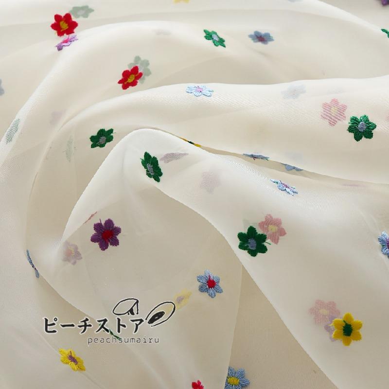 レース生地 布 オーガンザ 刺繍 ジャカ一ド 花柄 肌に優しい ハンドメイド 手作り 手芸 裁縫 Diy 衣装材料 洋服 ドレス ワンピース カーテン Pea T048 Pea T048 ピーチ ストア 通販 Yahoo ショッピング