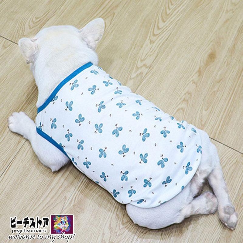 犬 服 夏 タンクトップ フレンチブルドッグ 服 犬服 ドッグウェア 汚れ防止 防虫 防寒 エアコン対策 おしゃれ 春夏 秋冬 Pes ピーチ ストア 通販 Yahoo ショッピング