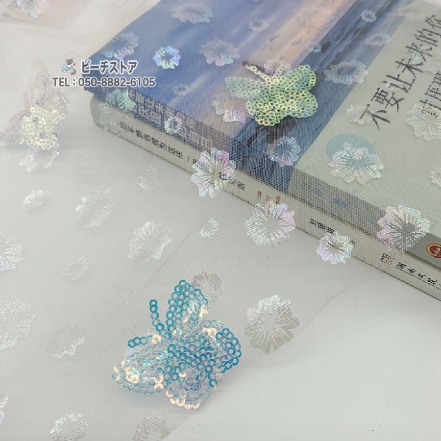 レース生地 透け感 スパンコール 蝶々刺繍 メッシュ生地 涼しげ メッシュレース DIY手作り カーテン 手芸 チュチュ装飾 衣装アクセサリー 縫製用 家庭用 :ps-387-hq:ピーチ ストア - 通販 - Yahoo!ショッピング レース生地 透け感 スパンコール 蝶々刺繍 メッシュ生地 涼しげ メッシュレース DIY手作り カーテン 手芸 チュチュ装飾 衣装アクセサリー 縫製用 家庭用 :ps-387-hq:ピーチ ストア - 通販 - Yahoo!ショッピング