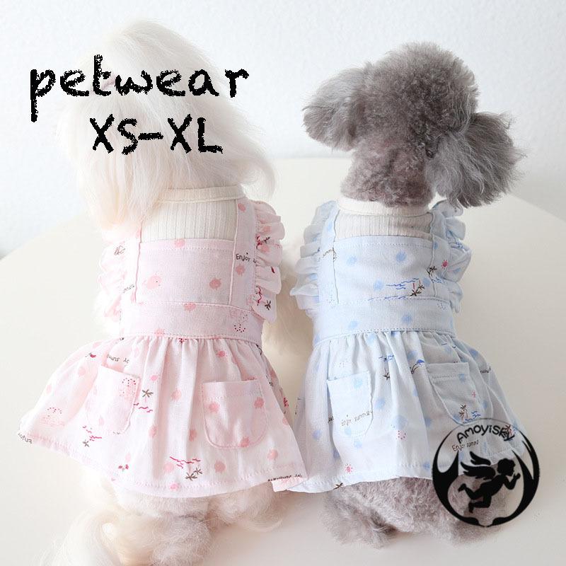 犬 服 犬服 猫の服 ワンピース ワンピース つなぎ ドット ポケット付き ドレス 女の子 かわいい おしゃれ Xs0002s ピーチ ストア 通販 Yahoo ショッピング