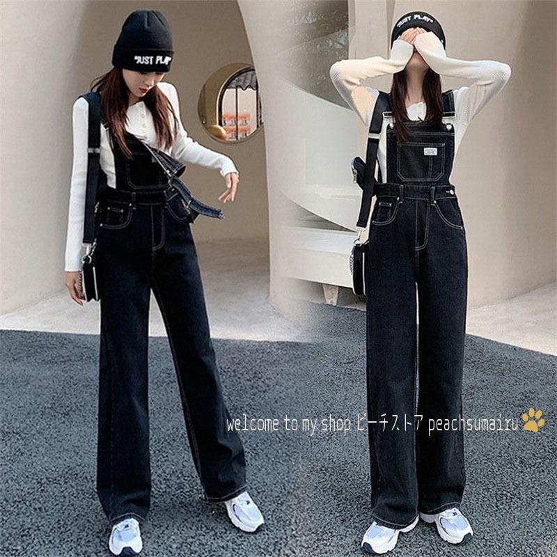 サロペット オーバーオール レディース 春夏秋 デニムパンツ 九分丈パンツ ジーンズ ゆったり ボトムス カジュアル 30代40代50代 オシャレ 着痩せ Y ピーチ ストア 通販 Yahoo ショッピング