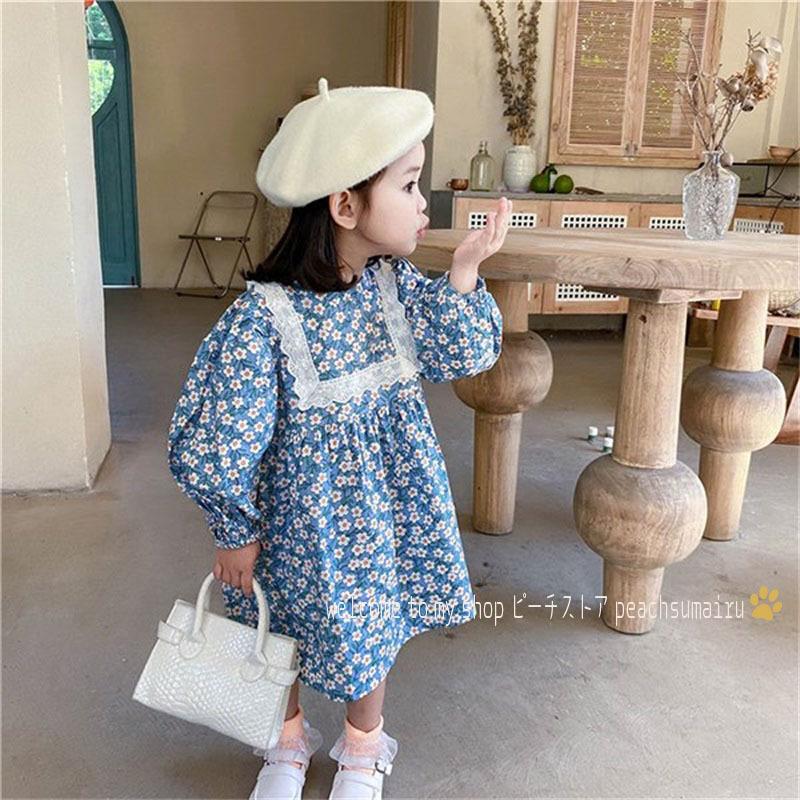 子供服 ワンピース キッズ 韓国子供服 女の子 春服 長袖 花柄ワンピース 子供ドレス Dress 子ども服 ベビー服 お姫様 おしゃれ 可愛い カジュアル 新品 80 90 Y ピーチ ストア 通販 Yahoo ショッピング