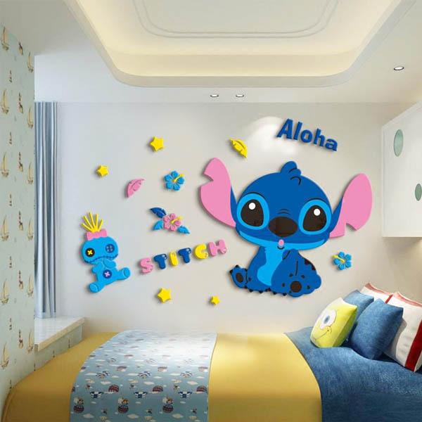 3d 立体 アクリルステッカー スティッチ スクランプ ディズニー ハイビスカス ウォールデコレーション 壁装飾 壁飾り Diy ツヤツヤ アクリル 3dws St01 Peachyshop 通販 Yahoo ショッピング