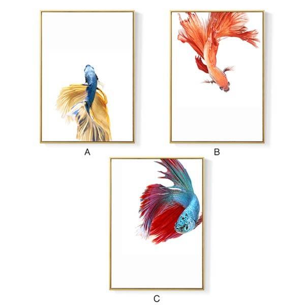 選べる3サイズ 3枚セット アートパネル フレーム絵画 グッピー 魚 ベタ 熱帯魚 縁起物 インテリア絵画 鮮やか ウォールデコ Aff Fish Peachyshop 通販 Yahoo ショッピング