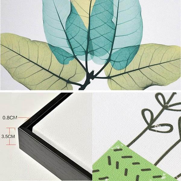 33 33cm アートパネル 3枚セット 枠付きフレーム絵画 透明植物 イラスト ボタニカル 壁掛け インテリア絵画 ウォールデコ Aff Gre Peachyshop 通販 Yahoo ショッピング