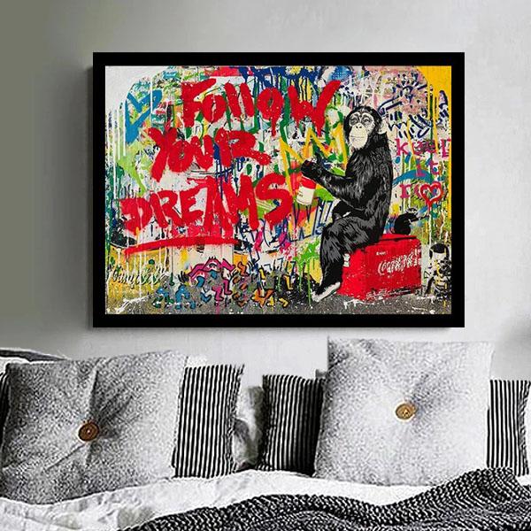 アートポスター　額入り 単品 額入り アートポスター 33×43cm 枠付きフレーム絵画 マガジン風