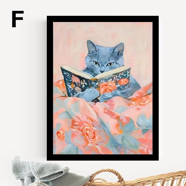 キャンバス プリントアート 本を読む人 額付き 絵画 インテリア キャンバス プリントアート 本を読む人 額付き 絵画 インテリア
