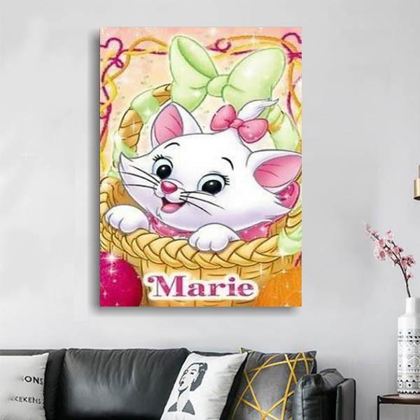 Web限定カラー フル ダイヤモンド刺繍 キット ビーズ刺繍 ディズニー おしゃれキャット マリー 猫 モザイクアート パズルアート リハビリ 趣味 絵画 刺繍作成キット 発送期日 お取寄せ 15 30日前後 Limassentosa Co Id