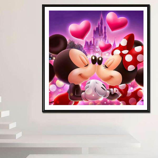 ビーズアート ディズニー ミッキーアンドミニー