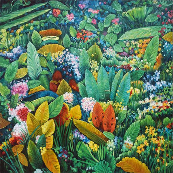 極美品！ヒューストン虎刺繍 オリーブグリーン ベトジャン 上級 フル ダイヤモンドアート キット ビーズ刺繍 カラーリーフ