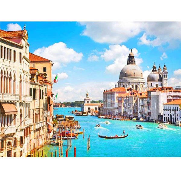 中級 フル ダイヤモンドアート キット ビーズ刺繍 ヴェネツィア