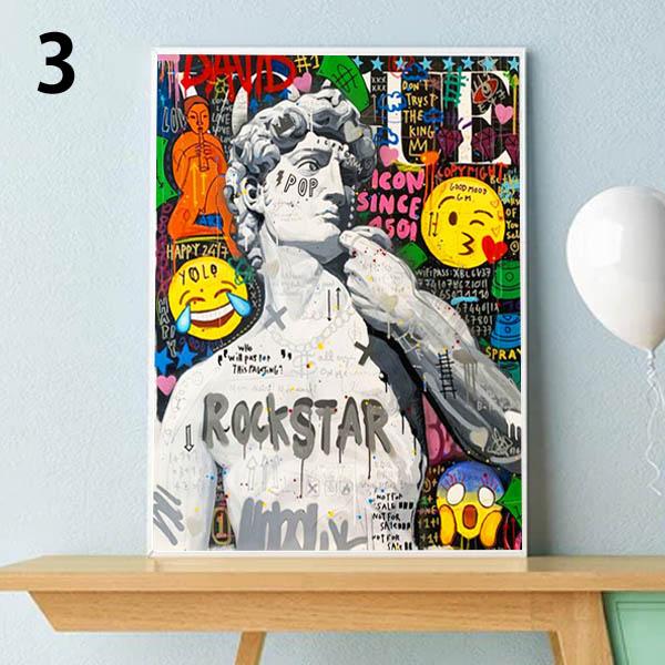 中級 フル ダイヤモンドアート キット ビーズ刺繍 ストリートアート