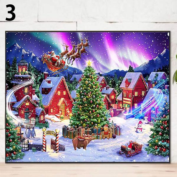 準上級 フル ダイヤモンドアート キット ビーズ刺繍 クリスマス 街 聖夜 サンタクロース モザイクアート パズルアート リハビリ 趣味 絵画 カラービーズ |  | 06
