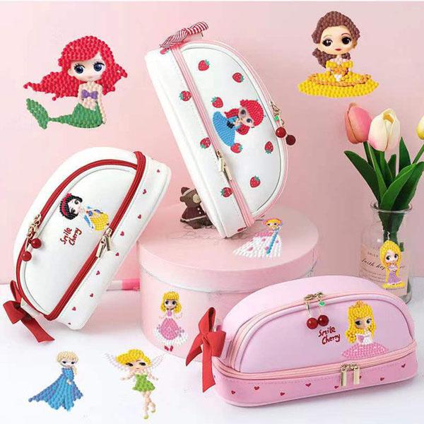 シールタイプ セット ダイヤモンドアート キット 12個入り ドーリー おとぎ話 プリンセス 女の子 お姫様 ビーズ刺繍 モザイクアート リハビリ 趣味 カラービーズ |  | 06