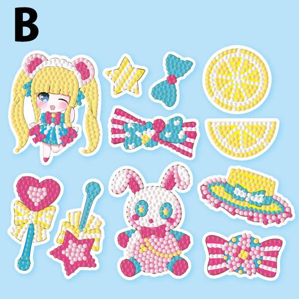 シールタイプ セット ダイヤモンドアート キット プリンセス 女の子