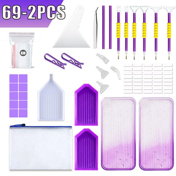 保存袋入り ダイヤモンドアート 作成ツール 制作セット 透明