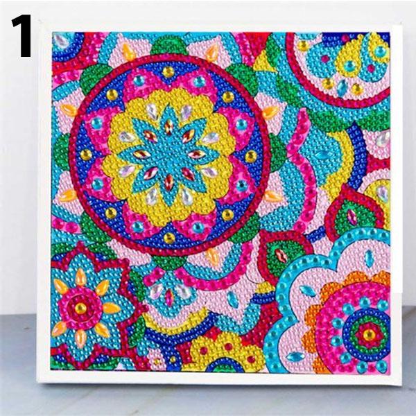 ラインストーンビーズ フル ダイヤモンドアート 刺繍キット 20cm