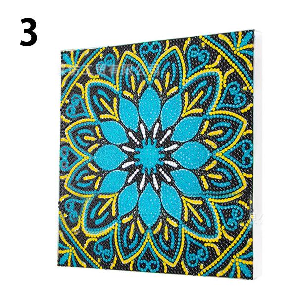 内フレーム付き 夜光ストーンビーズ ダイヤモンドアート 刺繍キット