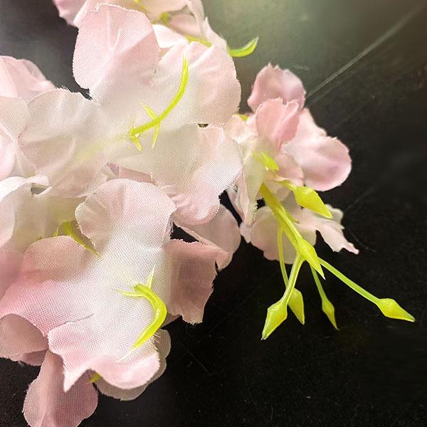 つなげるタイプ 30cm 無限延長 ガーランド 桜 サクラ 桃の花 フェイクグリーン 造花 ツタ ツル 花見 インテリア スワッグ イミテーション ディスプレイ |  | 09