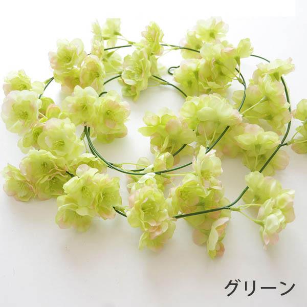 全長200cm ガーランド 桜 サクラ 桃の花 フェイクグリーン 造花 ツタ ツル 花見 インテリア スワッグ イミテーション ディスプレイ |  | 05