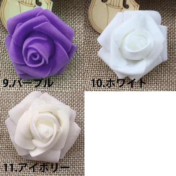 5個以上送料無料 一輪 一輪 フラワーヘッド スポンジ 薔薇 ウレタン素材 バラ フェイクフラワー 造花 ハンドメイド作品 イミテーション ディスプレイ Ff Head8 Peachyshop 通販 Yahoo ショッピング