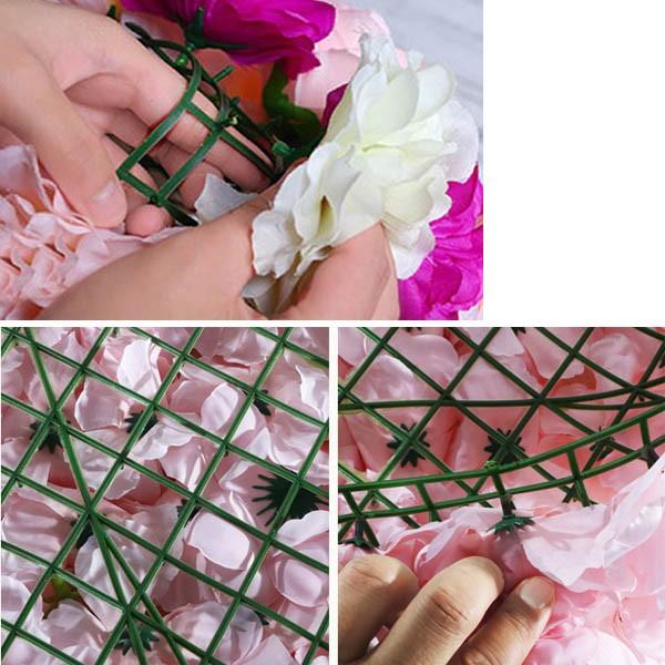 フラワーウォール 花壁 フラワーパネル 空間演出 ウェディング