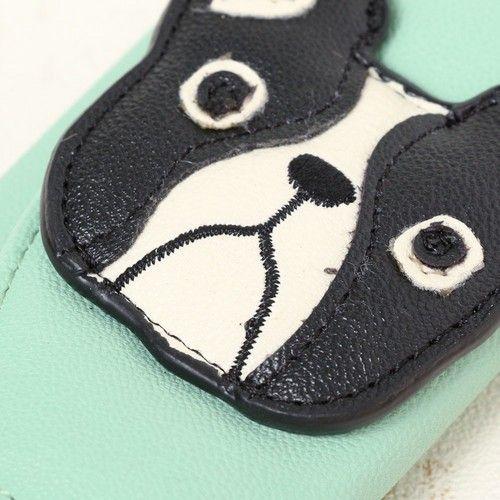 FLAPPER ブリリンキーケース フレンチブルドッグ 犬 わんちゃん キーウォレット フェイクレザー ポップイラスト (全3色)a |  | 04