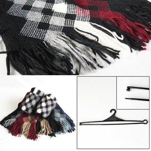 メンズ レディース マフラー アーガイルチェック ストライプ アクリルマフラー フリンジデザイン 防寒 長い ストール (全6色) |  | 05