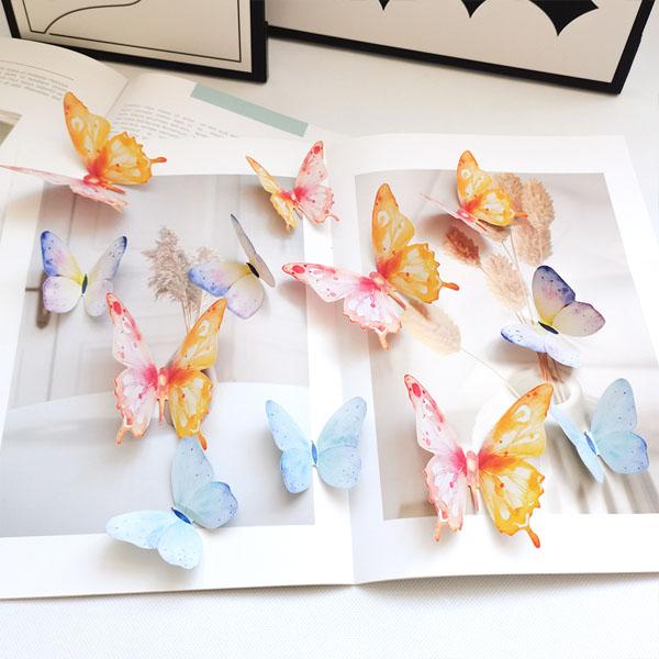 蝶と水面のパステル画 蝶と水面1／SAKI OTSUKA｜アート・絵画通販WASABI(ワサビ)