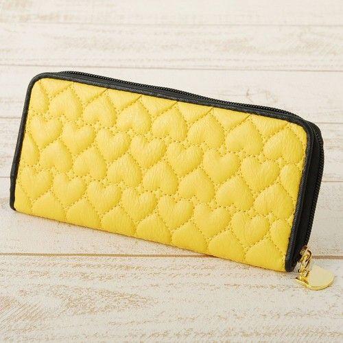 プーちゃん プーちゃんラブキルト長財布 ハートキルティング ロングウォレット レディース財布 フェイクレザー (全3色) |  | 03