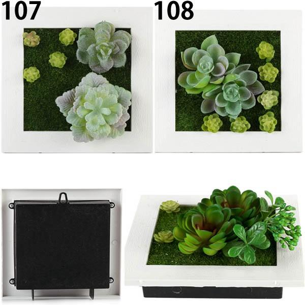 壁掛3d立体 15 15cm 多肉植物 寄せ植え グリーンフレームアレンジ 壁掛け アレンジ 人工造花 樹木 インテリア フレームアート Wp 004 Peachyshop 通販 Yahoo ショッピング