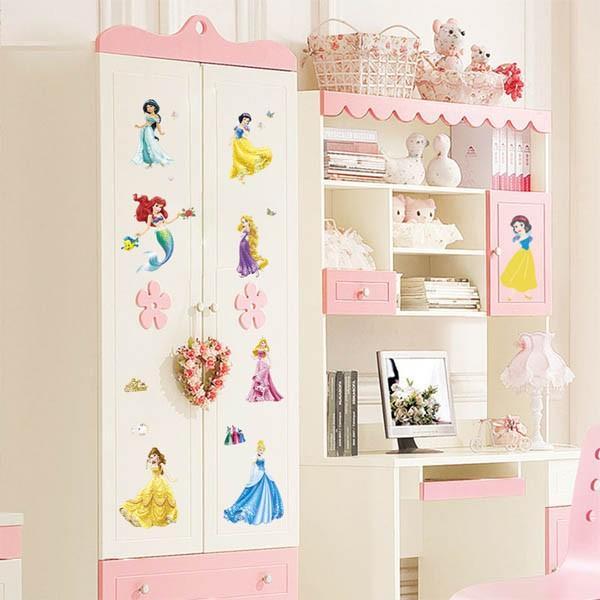 ウォールステッカー ディズニー プリンセス 白雪姫 マーメイド シンデレラ 壁デコ 北欧風 Diy リビング Ws C027 Peachyshop 通販 Yahoo ショッピング