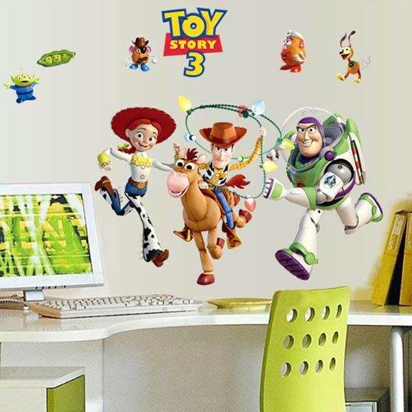 ウォールステッカー ディズニー トイストーリー ウッディー バズ ジェシー おもちゃ 子供 壁デコレーション 北欧風 Diy リビング Ws Df9912 Peachyshop 通販 Yahoo ショッピング