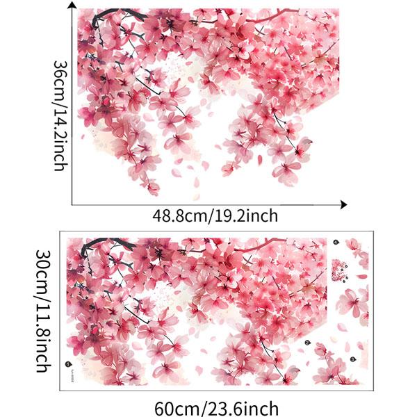 ウォールステッカー 半透明 ガラス用 さくら 桜 サクラ 春 壁シール 壁