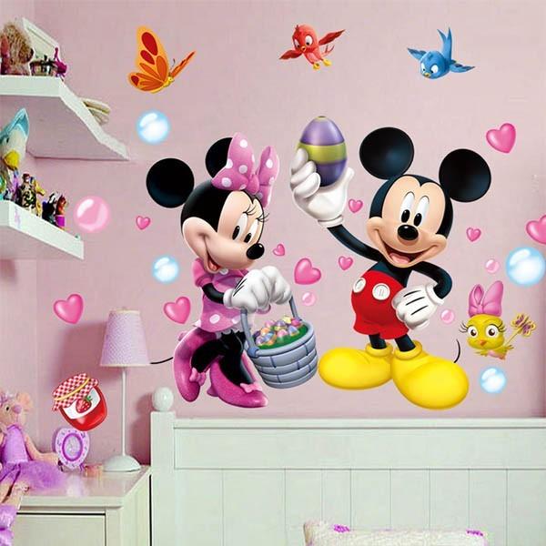 ウォールステッカー ディズニー ミッキー ミニー イースター エッグ シャボン玉 復活祭 壁デコ 北欧風 Diy リビング Ws Mm007 Peachyshop 通販 Yahoo ショッピング