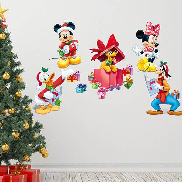 ウォールステッカー ディズニー ミッキー ミニー クリスマス プレゼント ミッキーフレンド 壁デコ 北欧風 Diy リビング Ws Mm014 Peachyshop 通販 Yahoo ショッピング