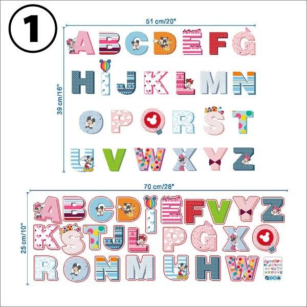 ウォールステッカー ディズニー アルファベット 英字 ミッキー ミニー アナと雪の女王 壁デコ 北欧風 Diy リビング Ws Mm070 Peachyshop 通販 Yahoo ショッピング