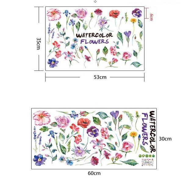 ウォールステッカー 水彩フラワー 薔薇 パンジー 百合 コスモス 清楚カラー ボタニカル 壁デコレーション 北欧風 Diy リビング Ws Sk3601 Peachyshop 通販 Yahoo ショッピング
