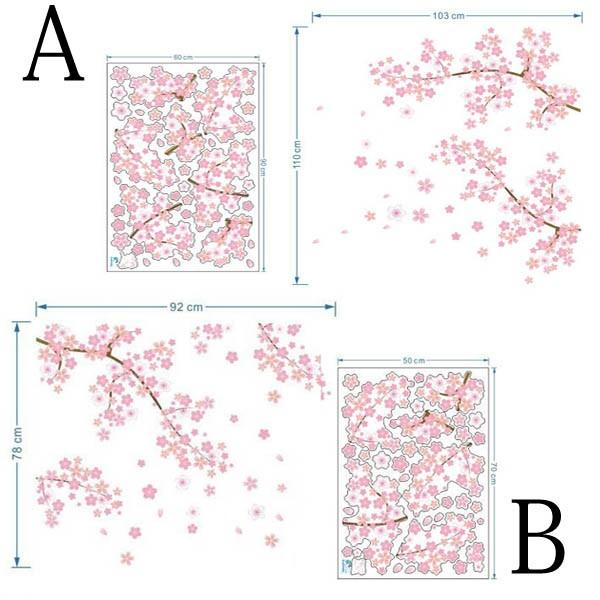 ウォールステッカー 桜 4月 春 植物 アート インテリアシール 壁デコレーション 北欧風 Diy リビング Ws Zy045b Peachyshop 通販 Yahoo ショッピング