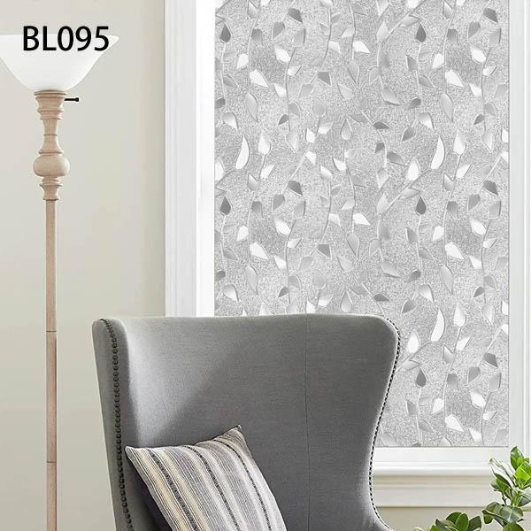 ガラスフィルム ステンドグラス柄 ボタニカル柄 カラフル 目隠し