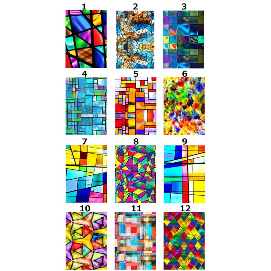 本日価格❣️一点物です❣️まるでステンドガラス！素晴らしいリング！ 裏まで美しい❣️ Eサイズ (W300×H300×T18) - 建築用のデザインガラスの販売 SIガラス