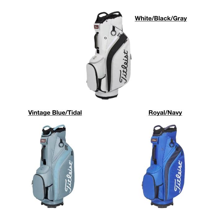 Titleist タイトリスト Cart 14 ゴルフバッグ Navy/Green/Gold Titleist タイトリスト Cart 14 ゴルフバッグ Navy/Green/Gold