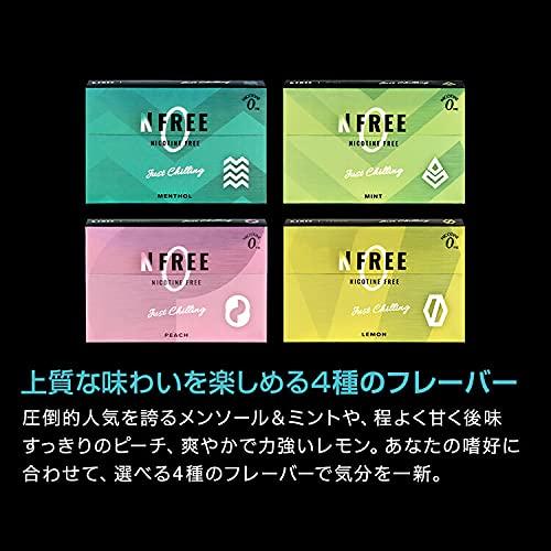 NFREE エヌフリー ピーチ 10箱 IQOS互換機 ニコチンゼロ 電子タバコ