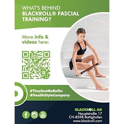 ブラックロール フォームローラー FLOW STANDARD ブラック ドイツ製