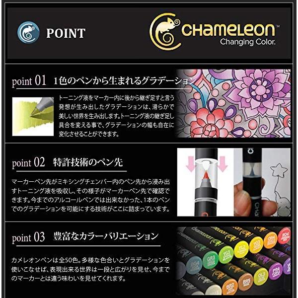 カメレオンペン グラデーション マーカー 全色 52本 Complete