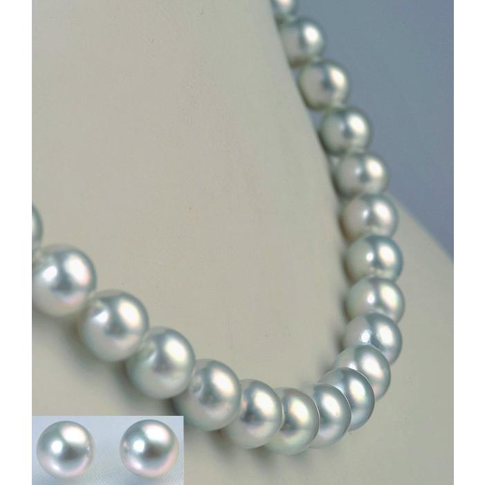 競売 9 0 9 5mm Snc29 パールネックレスセット アコヤ真珠 無調色 真珠ネックレス 送料無料 オーロラ真多麻鑑別書付きネックレスセット レディースアクセサリー Www Affaires Sociales Gouv Cg