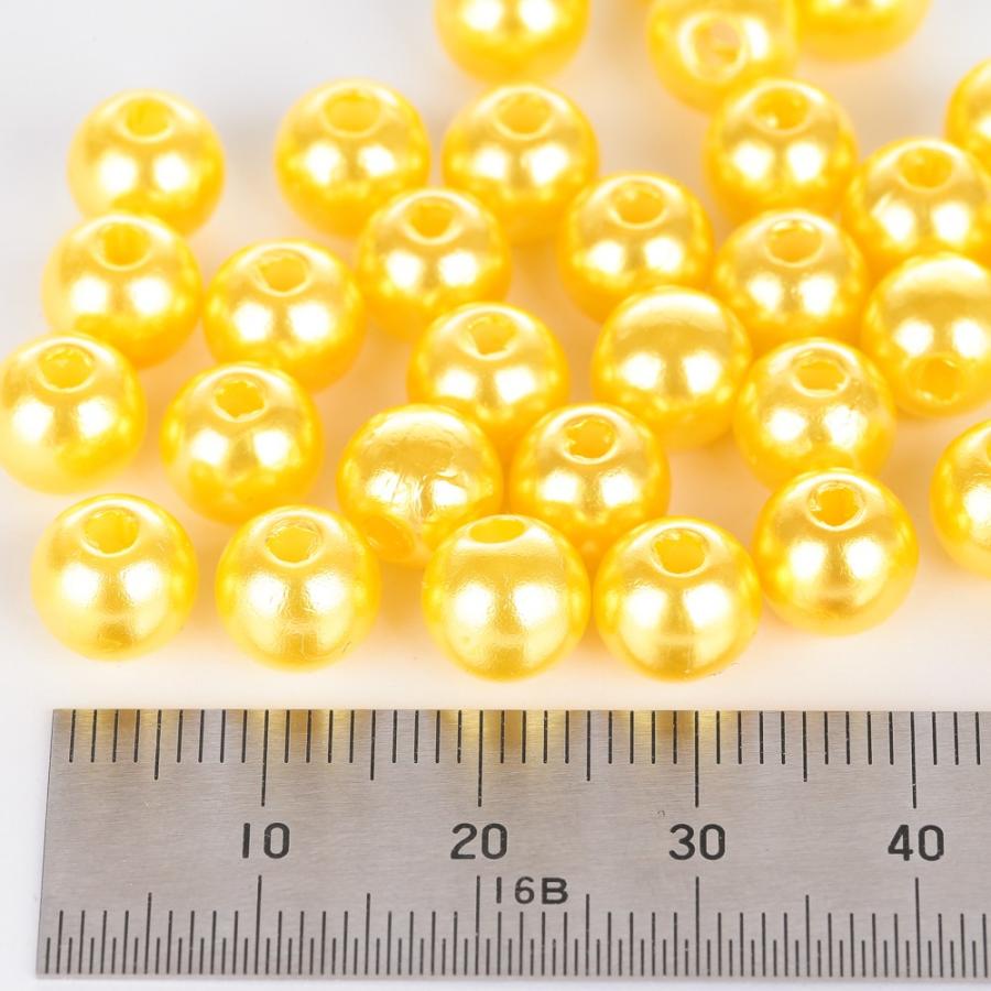 【1136】黄色の薔薇とパールビーズのピアス／イヤリング 黄色 バラのつぼみ ピアス/イヤリング ピアス（スタッド・一粒） Ma et