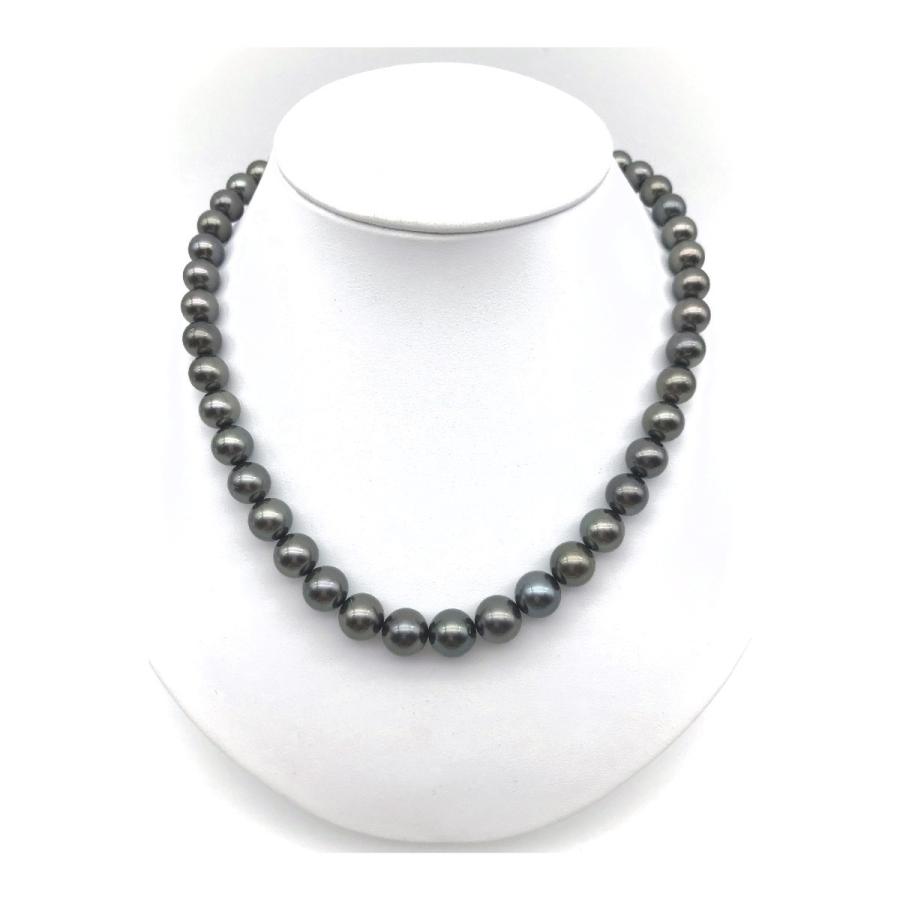 爆安プライス 魅惑のブラックパール 真珠 タヒチ 黒蝶 パール ネックレス 8 0 10 5mmup Svクラスプ 冠婚葬祭 母の日 プレゼント 国内最安値 Secretoftheislands Com